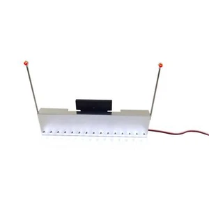 Led Light Metal Front Bumper For 1/14 Tamiya RC Tractor Truck 56344 56301 Model - Picture 1 of 5