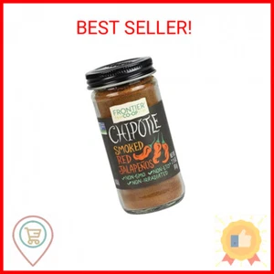 Frontier Co-op Ground Chipotle, 2.15 Ounce, Dried, Smoked Peppers, Rich Aroma, S - Picture 1 of 2