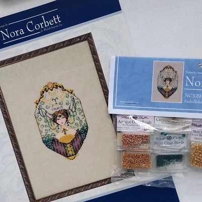 Taurus Beaded Cross Stitch Chart and Embellishment Pack by Nora Corbett - Image 1 of 4