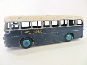 DINKY 283 'BOAC AIRPORT BUS/COACH'. BLUE/WHITE. VINTAGE. - Picture 1 of 6