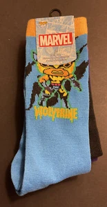 Funko Pop! Marvel X-Men Blacklight 3 Stück Crew Socken NEU Wolverine/Rogue/Magneto - Bild 1 von 3