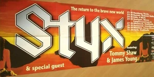 STYX 1999 TOUR - orig. Concert Poster - Konzert Plakat - 168x59 cm - F/U - Picture 1 of 1