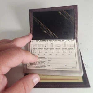 Vintage Rolfs Small Bifold Wallet Brown Leather Seems Unused Classic Grandpa - Picture 1 of 6