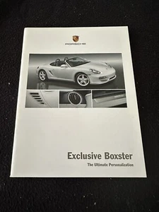 2009 Porsche Boxster & S EXKLUSIVE Optionen 987.2 Broschüre Carbonleder Holz - Bild 1 von 7