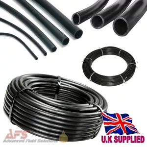 Black LDPE Plastic Water Pipe Garden Irrigation Tube Watering 4 Bar Hydroponics - Picture 1 of 10