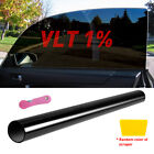 1% VLT 20"x10'  Professional Auto Car Window Tint Uncut Roll Film Heat&UV Block