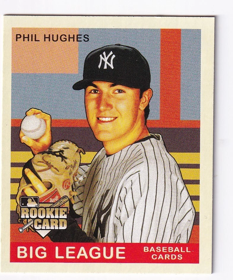 Phil Hughes 2007 Upperdeck Goudy MLB Rookie Card #147 - Image 1 of 1