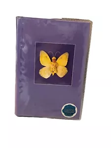 Anne Geddes Photo Album Purple Baby Yellow Butterfly 24 pictures 2001 - Picture 1 of 10