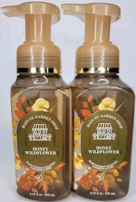 2 JABÓN DE MANOS ESPUMOSO SUAVE Y LIMPIO BATH & BODY WORKS MIEL FLOR SILVESTRE 8,75 FL OZ Foto 1 de 4