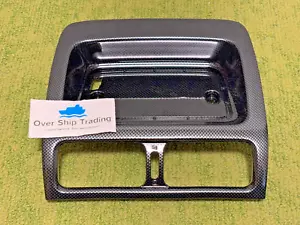 Lexus Genuine IS300 Toyota Altezza Carbon Fiber Upper Dash Air Vent Trim OEM JDM - Foto 1 di 16