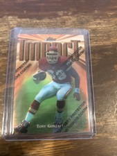tony gonzalez rookie card97 Topps Finest 269 KC Chiefs