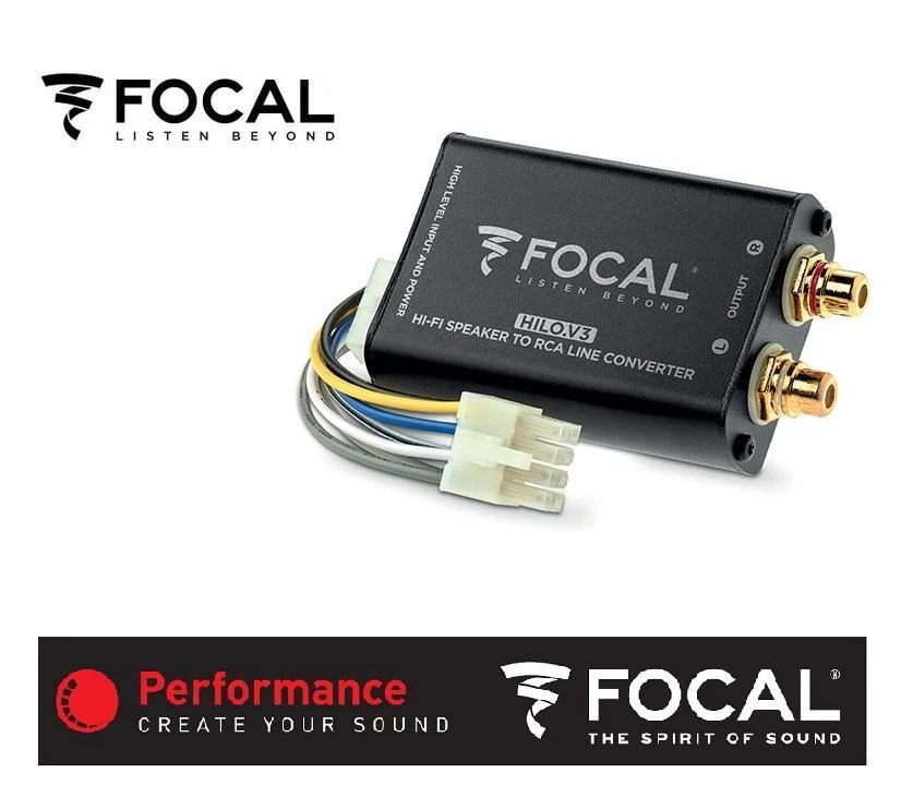 Focal Hilo.v3 Convertitore Alto/basso Livello a 2 Canali