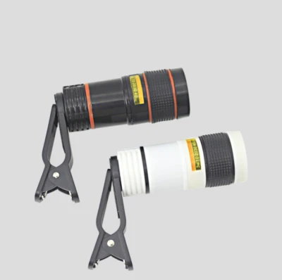 8X18 Handy Fotografie Monokular Konzert Mini Teleskop Brille Objektiv mit Clip - Bild 1 von 4