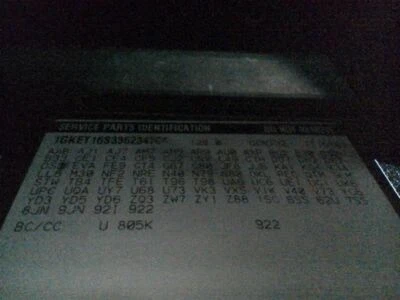 Motor soplador trasero compatible con 02-06 ENVOY XL 366657 Foto 1 de 4