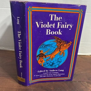 The Violet Fairy Book Andrew Lang 1967 Illustrated Hardcover Children's Story - Picture 1 of 9