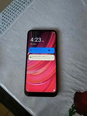 Blu View 4 B135DL 32GB 3GB Tracfone Locked Space Gray - Has Scratches - Image 1 of 2