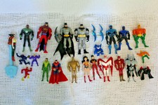 DC Comics Justice League Unlimited Batman Brave Bold Animated Series Figure Lot