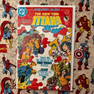 DC Comics The New Teen Titans #15 1985 Vol 2 Robin Kid Flash Cyborg Raven - Foto 1 di 1