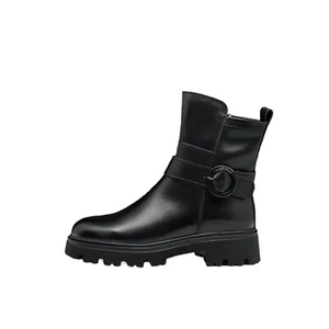 KEYS COD.K10038 STIVALETTO DONNA IN PELLE CON CERNIERA COL.BLACK 9347 - Foto 1 di 6
