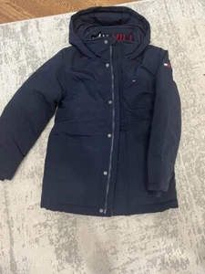 tommy hilfiger kids solid parka for 8 years- 128 cm - Picture 1 of 2