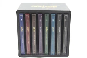 RARE Harry Potter - Complete 8-Film Collection SteelBook Blu-Ray Set - Imagen 1 de 14