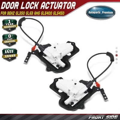 Actuador de cerradura de puerta delantera izquierda y derecha para Mercedes Benz W166 X166 GL350 GLS450 Foto 1 de 4