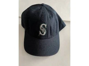 "Marineros"" para hombre Marca Seattle '47 azul marino sombrero ajustado redacción en la espalda - Si - Imagen 1 de 1