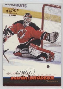 1999-00 Pacific Red Martin Brodeur #235 HOF