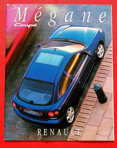 1996 RENAULT MEGANE COUPE Large Format Sales Brochure - 16V, 2.0, 1.6e, Colours - Picture 1 of 21