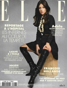 Elle N º 3907 06/11/2020 Adele Exarchopoulos/Internes-Hôpital / C. Fleury/ Nl - Bild 1 von 1