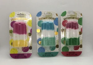Menge (3) Eis am Stiel Form Körper & Erde Bad Fizzers Packungen NEU - Bild 1 von 2