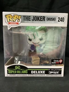 Nuovo con scatola - Funko Pop! Heroes - DC Super-Villains - Deluxe - THE JOKER (Silenzio) #240 GS - Foto 1 di 6