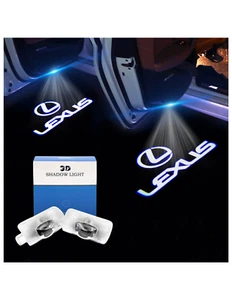 2PCS Accessories Door Projector Light Logo for Lexus ES IS GX RX GS LS LX RC UX - Picture 1 of 2