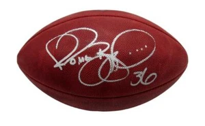 Jerome Bettis Autografiado NFL Duke Football Steelers Beckett 181114 - Imagen 1 de 4