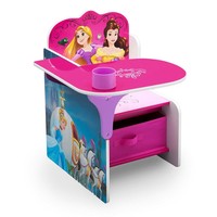 frozen chair desk with storage bin