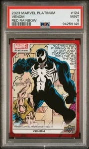 Venom #124 Red Rainbow PSA 9 Upper Deck 2023 Marvel Platinum - Bild 1 von 3