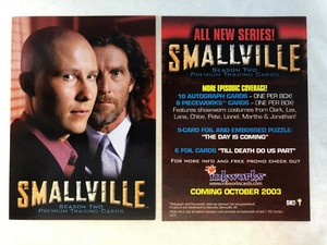 CHEAP PROMO CARD: SMALLVILLE SEASON 2 Inkworks 2003 #SM2-i Website Offer