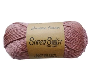 BULK 12 SUPER SOFT KNITTING YARN - Picture 1 of 1