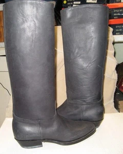 TONY MORA 746 Womens Black Riding Boots Size 36.5 fit size US 6 NEW - Picture 1 of 5
