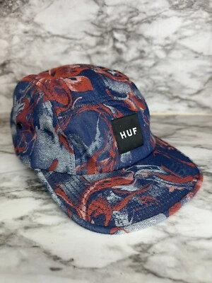 HUF 5 Paneles Gorra Adulto Floral Modal Algodón Correa Trasera Patín Prendas para la cabeza Foto 1 de 4
