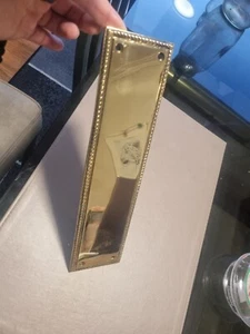 Brass Engraved Door Name Plate/Nameplate/Plaque - Picture 1 of 2