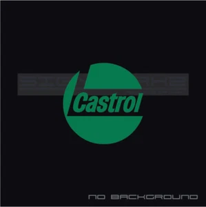 Castrol Decals Stickers car window stickers Motor oil round Pair  - Bild 1 von 13
