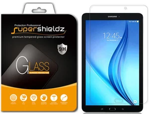 2-Pack Supershieldz Tempered Glass Screen Protector For Samsung Galaxy Tab E 8.0 - Picture 1 of 5