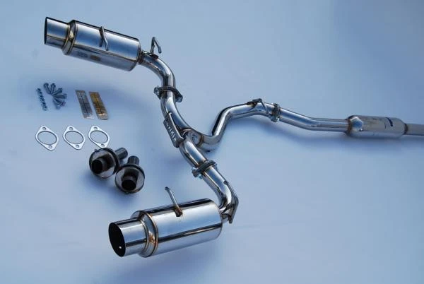 Invidia N1 Catback Dual Exhaust for 13-20 Scion FR-S Subaru BRZ GT86  (SS Tips) - Image 1 of 1