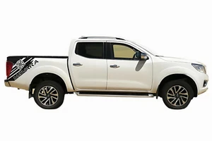 Fit For Nissan Navara Graphics Compass Sticker Pickup Trunk Side Vinyl Decals - Picture 1 of 7