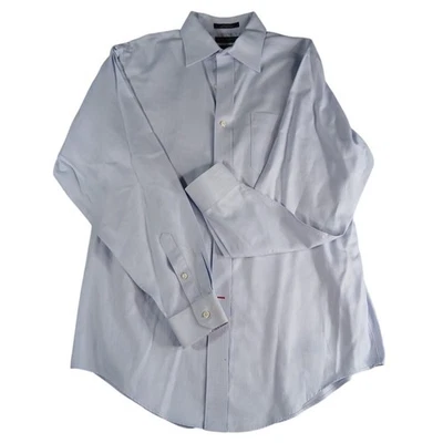 Daniel Cremieux Shirt Mens 16 / 35 Blue Richard Button Up Definitive Classic Fit - Image 1 of 4