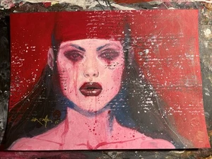 Nuevo Elektra v Bullseye Comic Art Sequence #4 MARK BEACHUM Marvel Comic Daredevil - Imagen 1 de 5