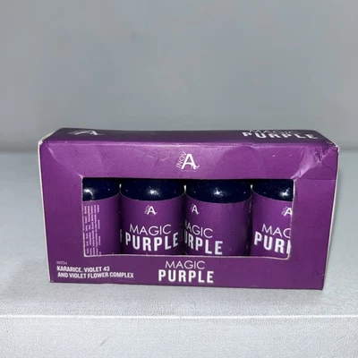 Pack de 4 tratamientos capilares Magic Purple cancelan tonos latón amarillo y naranja 12 ml  Foto 1 de 4