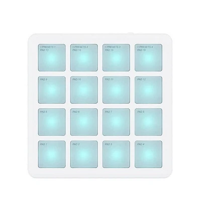 Midi Controller Strike Pad kompakt stabil Beat Maker mit 16 Drum Pads - Bild 1 von 4