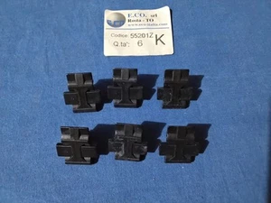 6 Clips Modanature Laterali Lancia Delta HPE 3 Porte 1994/2000 - Imagen 1 de 2